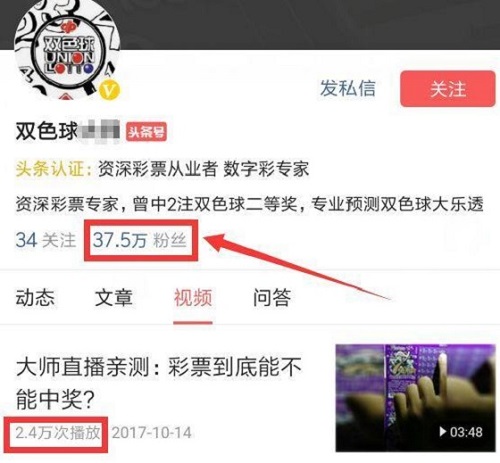 双色球预测：利用自媒体赚钱项目，年赚30万