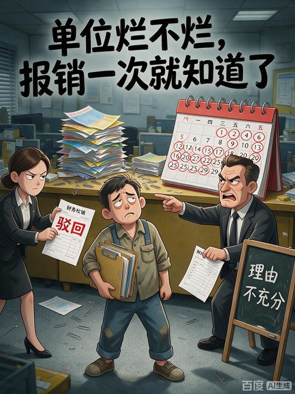 单位烂不烂，报销一次就知道了
