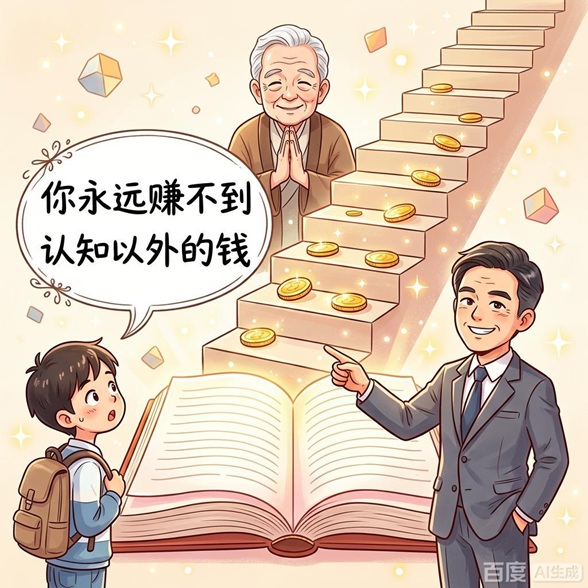 你永远赚不到认知以外的钱 你永远赚不到认知以外的钱