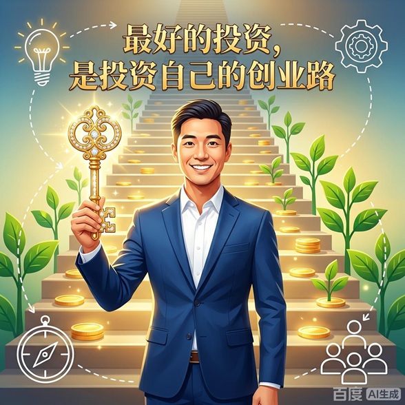 最好的投资，是投资自己的创业路
