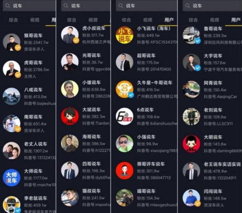 抖音项目：汽车领域细分及玩法变现