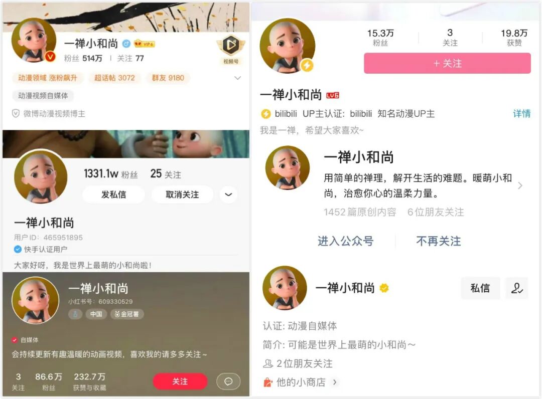 左手内容,右手流量,“一禅小和尚”们的IP价值增长之路 左手内容,右手流量,“一禅小和尚”们的IP价值增长之路