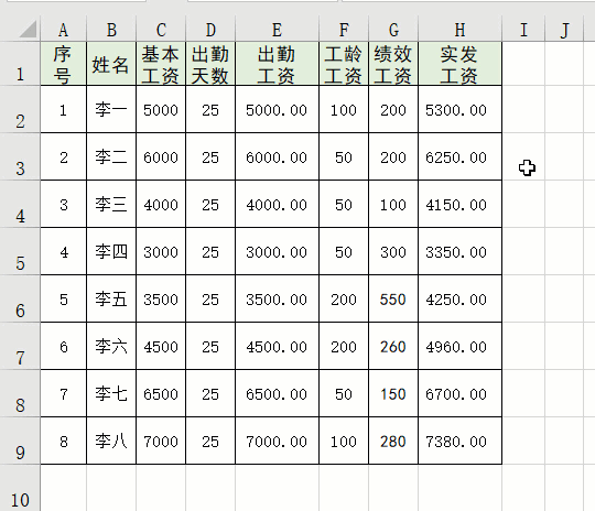 用EXCEL制作工资条的技巧,一分钟就能搞定 用EXCEL制作工资条的技巧,一分钟就能搞定-图片2