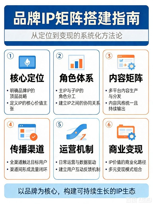 品牌IP矩阵搭建指南