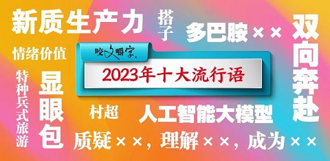 2023年十大流行语发布