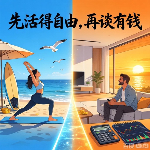 财务自由和财富自由：先活得自由，再谈有钱