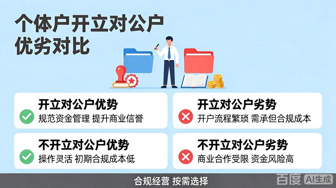个体户开立对公账户有啥好处,可以不开对公账户吗 个体户开立对公账户有啥好处,可以不开对公账户吗
