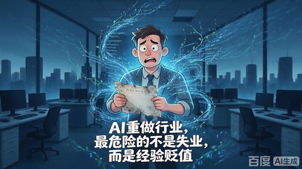 AI重做行业，但最危险的不是失业，而是经验贬值