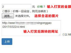 八图片：让你的网站内容设置扫码打赏后才能看