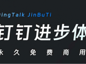 「钉钉进步体」DingTalk JinBuTi：永久免费商用字体