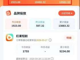 短剧分销，月赚10000元的小项目，赚钱大热门！