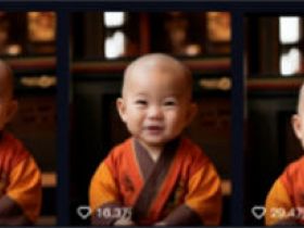 抖音涨粉黑科技：1个月涨粉44万的AI小和尚说话视频