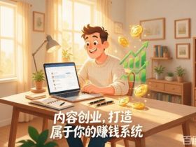 内容创业，打造属于你的赚钱系统