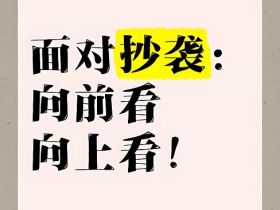 面对同行抄袭或者抹黑应该怎么办？