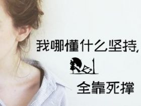 死撑，不是坚持的唯一打开方式
