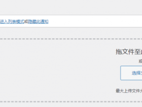 WordPress上传文件大小限制如何解决？